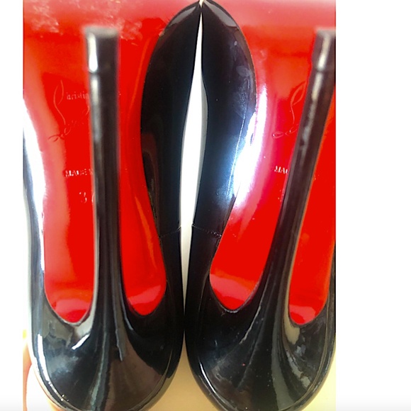 Christian Louboutin So Kate Patent Pointed-Toe Red Sole Pump - Picture 9 of 9